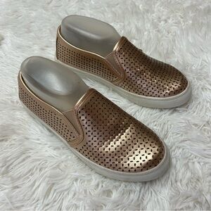 MIA Women's Sneakers in Metallic Gold/Bronze 7.5